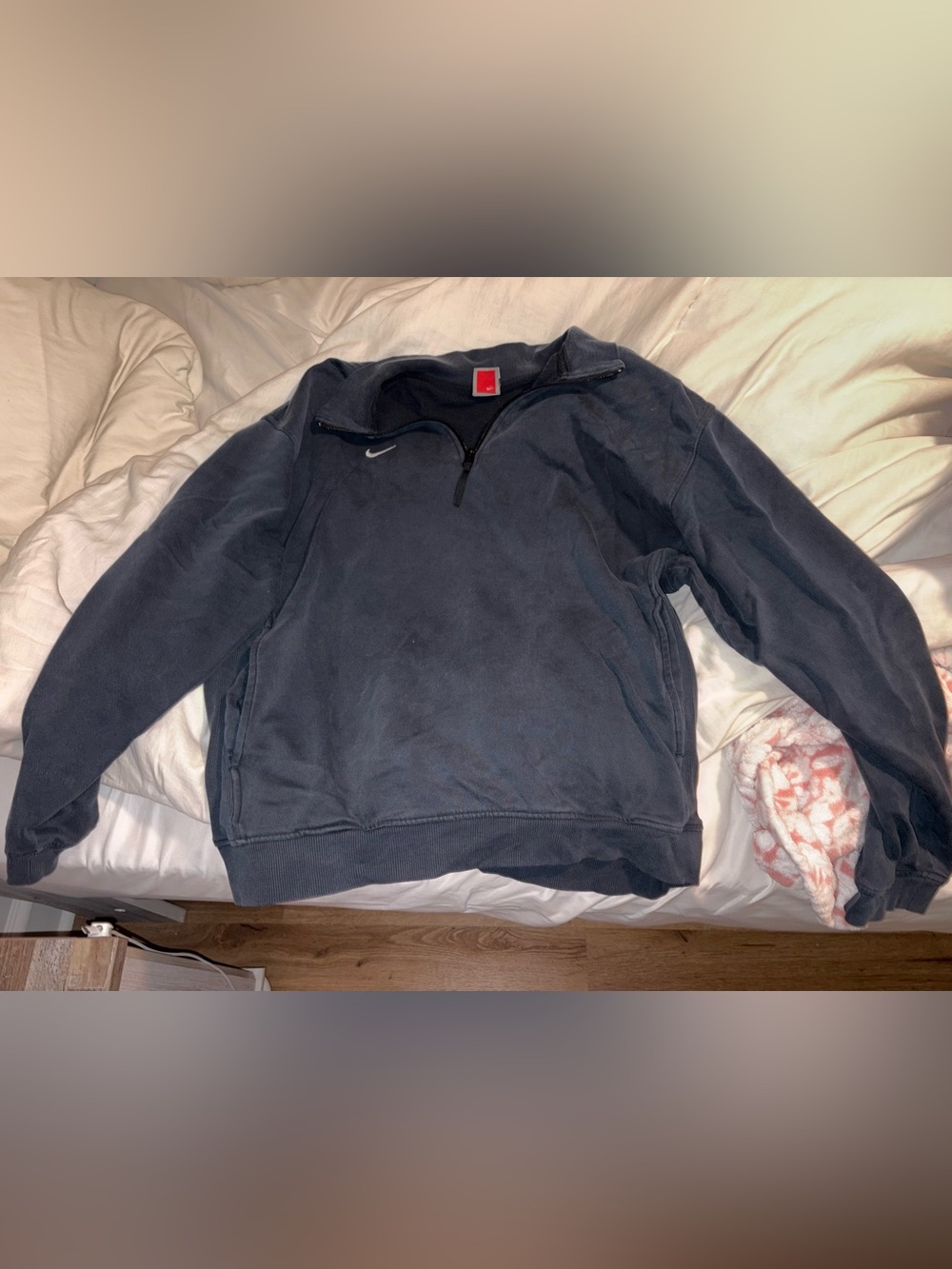Nike Vintage Navy Half-Zip Pullover